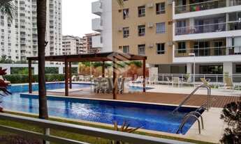 Imagem 5: Barra Bonita - Recreio - 3 Q, apto com pé direito duplo na sala, lazer completo e porteir