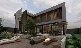 Imagem 3: Casa com 4 suítes à venda, 307 m² por R$ 2.300.000 - Condomínio Terras de Siena - Ribeirão