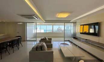 Imagem 2: Apartamento com 4 suítes TODO PROJETADO em Ponta de Campina - Prédio pé na areia