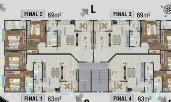 Imagem 3: Apartamento com 2 dormitórios à venda, 69 m² por R$ 270.000,00 - Summer Ville - Poços de C