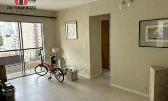 Imagem 2: Apartamento na Vila Olímpia, com 2 dormitórios, sacada, e 1 vaga de garagem