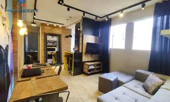 Imagem 6: Apartamento mobiliado com 1 dormitório para alugar, 49 m² por R$ 2.699/mês - Bonfim - Camp