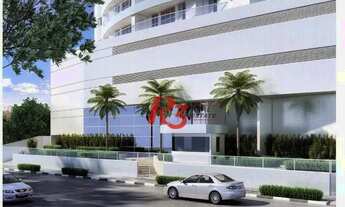 Imagem 2: Apartamento com 1 dormitório para alugar, 58 m² por R$ 3.900,00/mês - Boqueirão - Santos/S