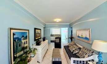 Imagem 1: Apartamento com 2 dormitórios à venda, 90 m² por R$ 480.000,00 - Pitangueiras - Guarujá/SP