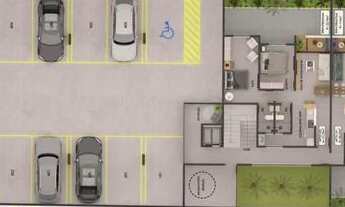 Imagem 6: Apartamento de 63,8m² com 3 quartos a 400m da praia a venda por R$ 350.900 - Bessa - João