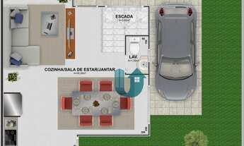 Imagem 7: Sobrado triplex no Uberaba com 3 dormitórios (1 suite), 2 vagas e Solarium
