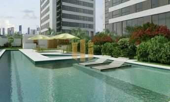 Imagem 3: Flat com 2 quartos para locação no Beach Class Jaqueira