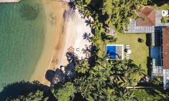 Imagem: Espetacular mansão com praia privativa