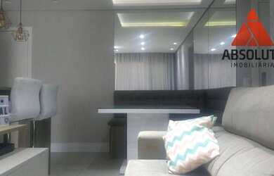 Imagem 2: Apartamento com 2 dormitórios para alugar, 52 m² por R$ 1.750,00/mês - Centro - Americana