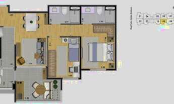 Imagem 3: Apartamento com 2 dormitórios à venda, 61 m² por R$ 529.000,00 - Vila Guilherme - São Paul