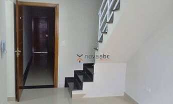 Imagem 5: Cobertura com 2 dormitórios para alugar, 130 m² por R$ 2.300/mês - Parque Jaçatuba - Santo