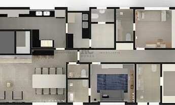 Imagem 2: Cobertura de luxo, 5 suítes, centro-sul