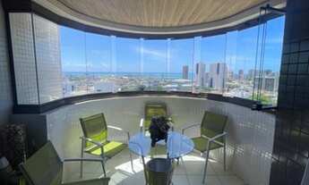 Imagem 6: Apartamento para venda tem 125 metros com 3 suítes + gabinete no farol