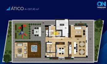 Imagem 4: Apartamento com 2 dormitórios à venda, 72 m² por R$ 514.896,50 - Trindade - Florianópolis