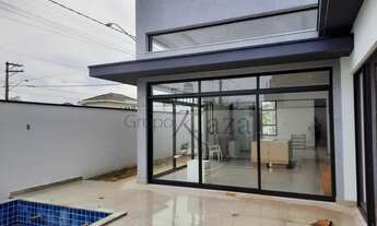 Imagem 2: Casa Nova Condomínio Terras do Vale - 3 Dormitórios - 173m² - Aceita Permuta