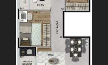 Imagem 6: Raro Residence -56m² -jardim oriente- entrega 24 meses- use seu Fgts!