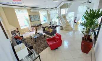 Imagem 2: Alphaville Residencial 11- Ampla com belíssima vista, 4 suítes, toda integrada