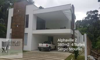 Imagem 2: Alphaville2 duplex alto padrão 402m2, 4 suites modulados Dellano, piscina