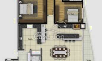 Imagem 4: Cobertura duplex à venda Edifício Vivere Space Home - Centro