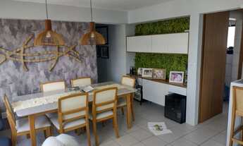 Imagem 1: Apartamento de alto padrão na beira mar de Piedade com 120m2 com 3 qts sendo 2 suítes