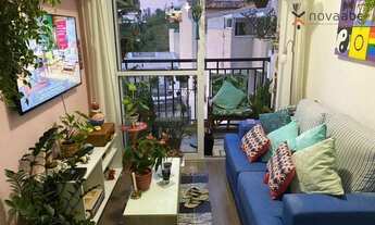 Imagem 6: Apartamento com 2 dormitórios à venda, 52 m² por R$ 345.000 - Jardim Jamaica - Santo André