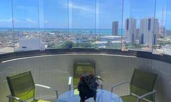 Imagem 5: Apartamento para venda tem 125 metros com 3 suítes + gabinete no farol