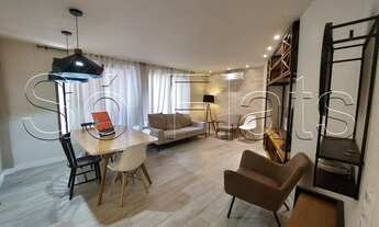 Imagem 2: Flat The Pierre Jardim Paulista com 65m² contendo 1 dormitório e 1 vaga de garagem