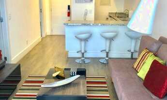 Imagem 1: Apartamento de 62 metros quadrados no bairro Itaim com uma suite e lavabo