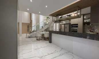 Imagem 3: Casa Duplex- Sofisticada e Luxuosa- Terras Alphaville- 04 Quartos-03 Suites- Moveis Projet