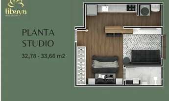Imagem 4: Apartamento com 1 dormitório à venda, 33 m² por R$ 304.280 - Atibaia Jardim - Atibaia/SP