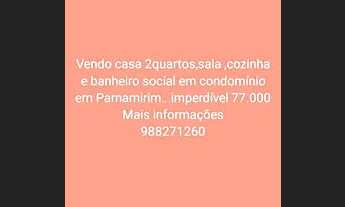 Imagem: Vendo casa em Parnamirim e em condomínio