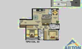 Imagem 4: Apartamento no Residencial Ana Mel - Praia do Morro - Guarapari/ES