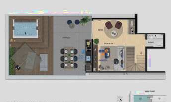 Imagem 5: Apartamento com 3 dormitórios à venda, 76 m² por R$ 1.280.000 - Lourdes - Belo Horizonte/M