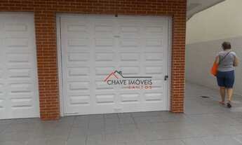 Imagem 2: Apartamento com 3 dormitórios para alugar, 90 m² por R$ 2.700,02/mês - Aparecida - Santos