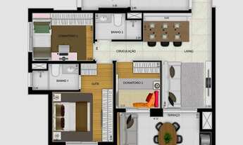 Imagem 3: Última oportunidade, Praça Tatuapé, Pronto para morar, Apto 77m², direto com construtora