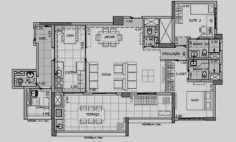 Imagem 4: Apartamento para venda tem 115 metros quadrados com 3 quartos em Vila Leopoldina - São Pau