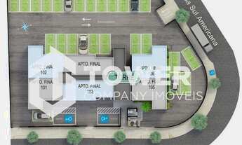 Imagem 5: Apto 45,6m² sendo 2 quartos, banheiro social e elevador