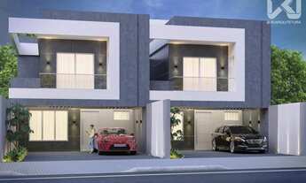 Imagem 3: Sobrado no Tropical 3 com 1 suíte com closet, 2 demi suítes, 2 vagas de garagem e sobra de