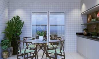 Imagem 2: Apartamento para venda com 107 metros quadrados com 3 quartos em Guilhermina - Praia Grand