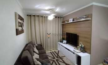 Imagem 3: Apartamento com 2 dormitórios à venda, 54 m² por R$ 225.000 - Jardim Santo André - Santo A