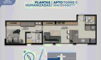 Imagem 6: Apartamento com 1 suite a venda em Jurerê Florianópolis