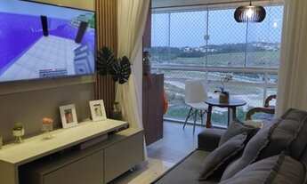 Imagem 5: Cod 2165 Apto Quintas da Glória vista p/ fora c/ 2Qts, sendo 1suíte, 2brs, amrs, cooktop