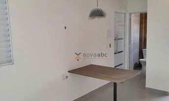 Imagem 2: Kitnet com 1 dormitório para alugar, 21 m² por R$ 1.100,00/mês - Vila Assunção - Santo And