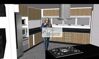 Imagem 6: Casa com 4 dormitórios à venda, 211 m² por R$ 1.350.000,00 - Condomínio Residencial Flores