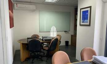 Imagem 3: Excelente sala comercial com piso elevado, iluminação, recepção, copa, banheiro, deposito