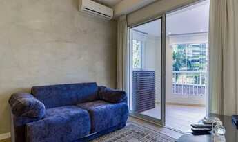 Imagem 2: Apartamento com 1 dormitório para alugar, 47 m² por R$ 5.822/mês - Brooklin - São Paulo/SP