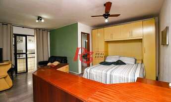 Imagem 6: Studio com 1 dormitório para alugar, 43 m² por R$ 1.900,00/mês - Itararé - São Vicente/SP