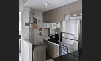 Imagem 2: Espetacular Quarto e Sala Mobiliado, tendo o Condomínio com água, gás e wifi inclusos