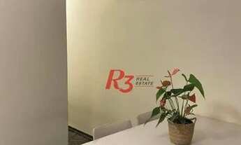 Imagem 4: Apartamento com 2 dormitórios à venda, 60 m² por R$ 385.000,00 - Ponta da Praia - Santos/S