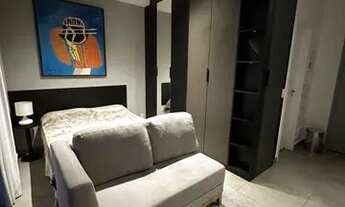 Imagem: Studio todo mobiliado com 1 dormitório